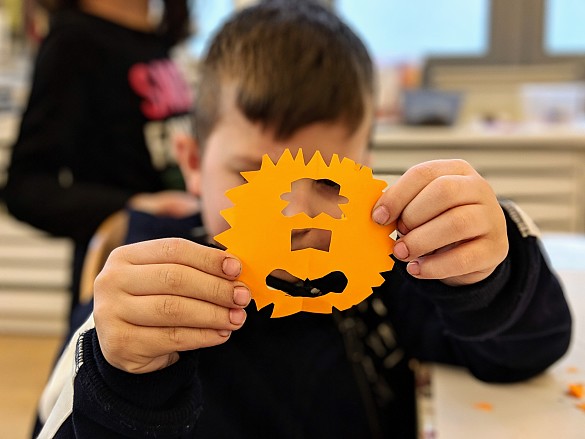 ...dann wieder aufgefaltet.