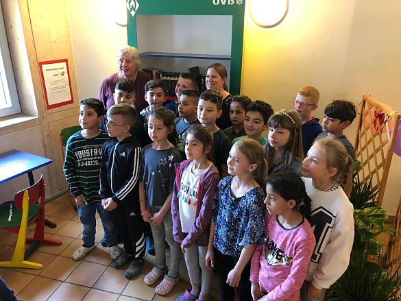 Er&ouml;ffnung des B&uuml;chertauschregals