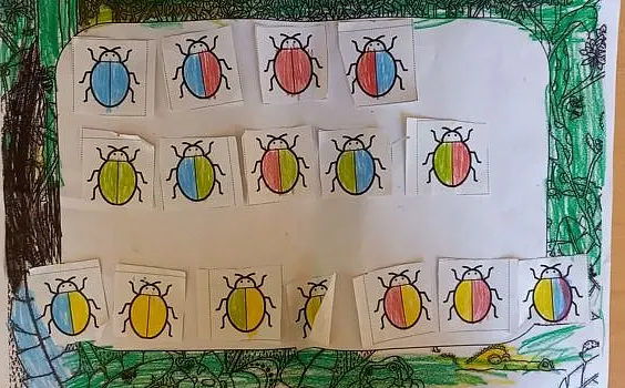 K&auml;fer in bunt