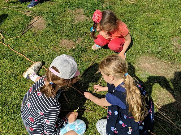 Wir bauen ein Vogelnest