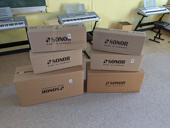 Unsere neuen Musikinstrumente