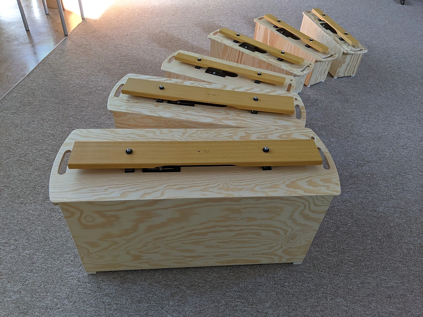 Unsere neuen Musikinstrumente