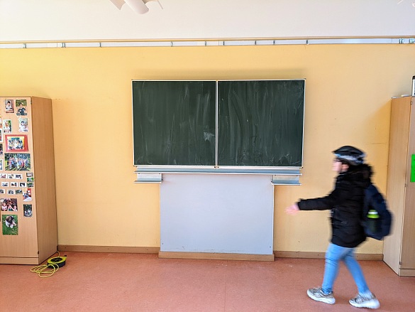 Verabschiedung von der Kreidetafel!