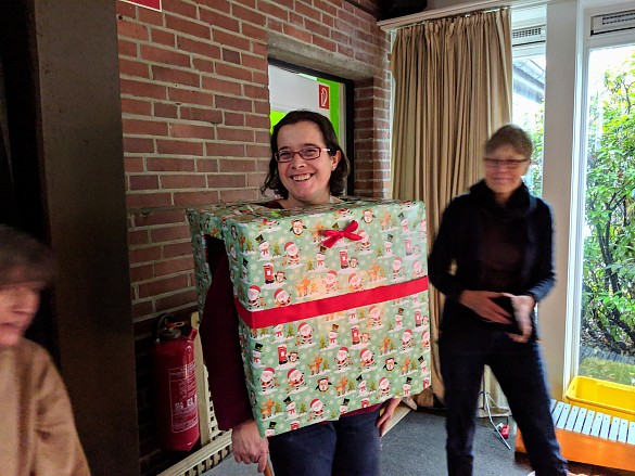 Frau Trollmann als Geschenk!