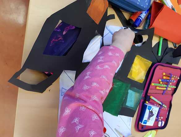 Unser weihnachtlicher Klassenraum