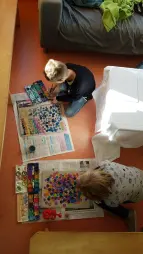 Portfolio-Ordner antupfen
